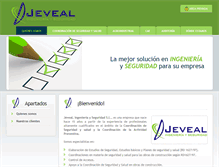 Tablet Screenshot of jeveal.com
